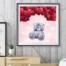 Diamond Painting Bear Full Round Drill Picture of Rhinestone DIY Drawing Kit