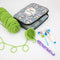Crochet Hook Set Yarn Knitting Needles with Knit Gauge Scissors Sewing Tool