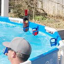Poolside Cup Holder Above Ground Pool Cup Holder fits Most Pools Anti- Spill
