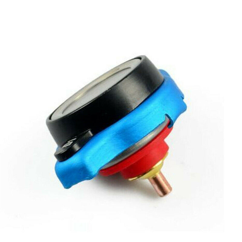 1x Car Thermostatic Radiator Cap 1.3 Bar Water Temperature Gauge Cover Accessory