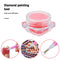 Diamond Painting Kit Glue Clay with Box Point Drill Beads Pen Mud (White)