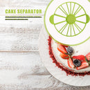 10/12 Slices Cake Equal Portion Cutter Round Bread Dessert Mousse Divider