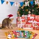 24 Sheets Christmas Decor Stickers DIY Gift Bags Boxes Decoration Paper Labels~