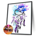 5D Diamond Painting Kit DIY Flower Dreamcatcher Full Round Drill Rhinestone