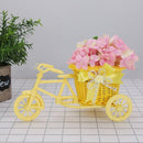 Organization Kids Gift Home Storages Bicycle Design Bike Rattan Storage Basket