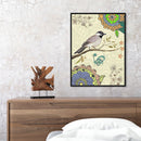 DIY Oil Paint by Numbers Flowers and Birds Picture Coloring Art Craft Decor Kit