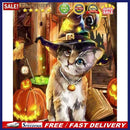 Digital Oil Painting Hand Painted Canvas Halloween Animals Art Wall Decoration