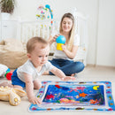 Cartoon Crawling Cushion Kids Water Play Mat Inflatable Thicken PVC Infant Gym P