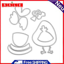 5pcs DIY Tail Clip Lifting Tools Scrapbooking/Photo Album Embossing Stencil
