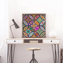 Full Drill Round Diamond Painting Kit DIY Mosaic Mandala Pattern Picture Decor