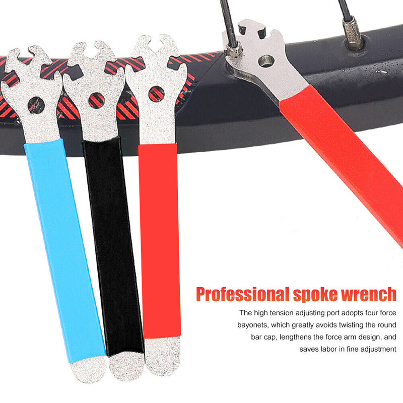 Bike Tire Spoke Wrench Bicycle Spokes Wheel Rim Tension Correction Repair T