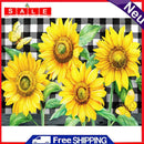 Full Round Drill Diamond Painting Sunflower Butterfly Mosaic Pictures Handiwork