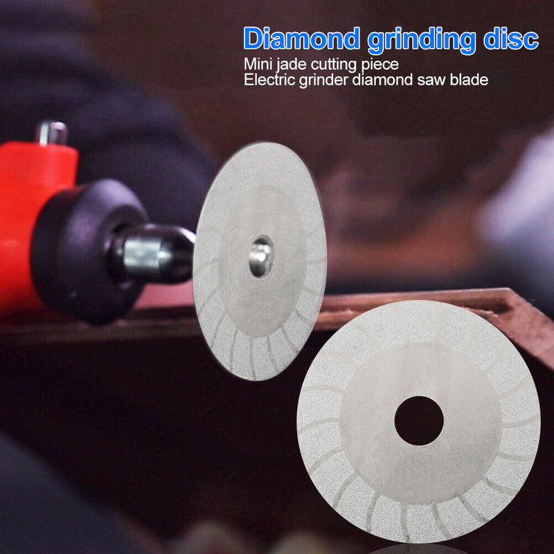 100mm Diamond Saw Blade Granite Marble Cutting Disc Cutter (Floral Pattern)
