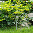 10x LED Solar Lawn Lamp Garden Pathway Yard Bollard Light (Warm Light) Newly