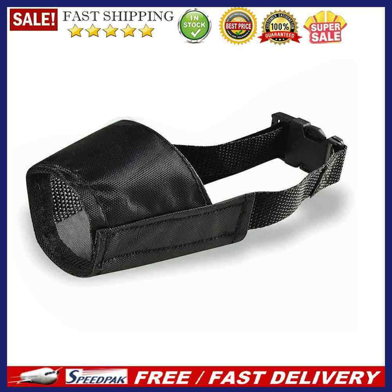Adjustable Oxford Cloth Stop Bite Dog Muzzles Safety Breathable Pet Mouth Cov