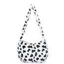 Winter Large Capacity Cow Grain Handbags Shoulder Bags Messenger Bag Crossbody