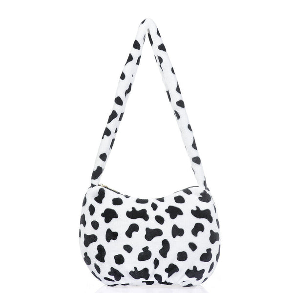 Winter Large Capacity Cow Grain Handbags Shoulder Bags Messenger Bag Crossbody
