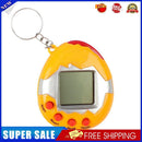Electronic Pets Game Machine Keychain Funny Kids E-Pet Educational (Orange)