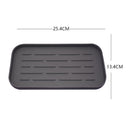 #A Silicone Kitchen Sink Drain Tray Organizer Non-slip Countertop Storage Holder