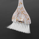 Water Crack Pattern Hair Coloring Brush Hairdressing Dye Brush (White) Newly