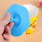 Sealing Food Class Silicone Cup Lid Thermal Insulation Cup Cover(Blue)