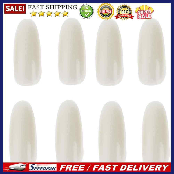 500pcs Ultra-Thin No. 3 Round Half Cover Nail Stickers Salon Exemption