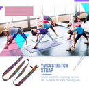 Yoga Strap Belt Elastic Dance Stretch Fitness Exercise Resistance Band (A3)