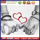 5D DIY Full Drill Diamond Painting Love Heart Cross Stitch Embroidery Ornam