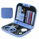 Travel Sewing Kit Thread Needles Mini Case Plastic Scissors Pins. Tape caca A4F1