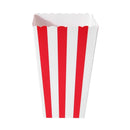 12pcs Favor Candy Treat Popcorn Boxes for Wedding Party Supply(Red)