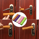 Decor Static-free Door Stopper Foam  Cover Door Handle Protector Baby Safety
