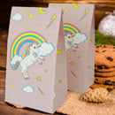 12pcs Horse Rainbow Paper Favors Gift Bag Baby Shower Birthday Party Candy Box