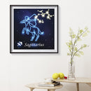DIY Diamond Painting Twelve Constellations Full Drill Rhinestone Mosaic Art K