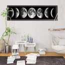 5D DIY Diamond Painting Full Square Drill Moon Phase Wall Decor Rhinestone Art