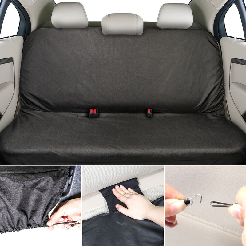 Universal Car Rear Seat Cover Waterproof 600D Oxford Fabric Seat Protector