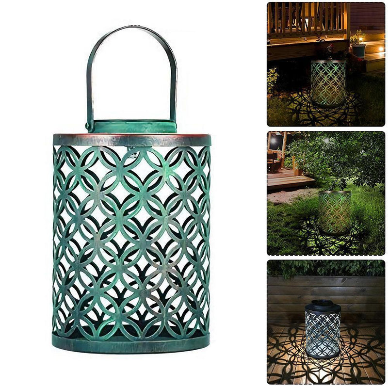Solar LED Lantern Ground Light Outdoor Retro Garden Lawn Landscape Lamp Newly
