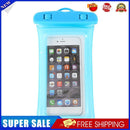 Waterproof Phone Case Underwater Touch Screen Mobile Phone Bags (Blue)