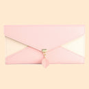 Korean Leaf Wallet Hit Color Phone Card Holder Women Multi-slots Leather Clut