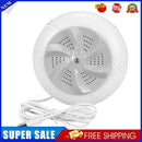 USB Ultrasonic Turbine Washing Machine Portable Spin Laundry Washer (White)
