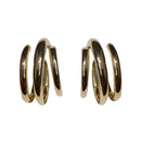 Woman Simplicity Ear ring Fashion Hoop Earring Earrings C Shaped Open Circle