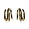 Woman Simplicity Ear ring Fashion Hoop Earring Earrings C Shaped Open Circle