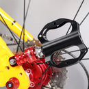 MUQZI 2pcs Bike Pedal Quick Release Buckle Pedal Frame Fixing Base (Red) Newly