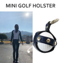 Cowhide Golf Ball Bag Small Golf Ball Protective Cover Outdoor Golf Accessories