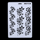6x Layering Stencils  For Walls Painting Scrapbooking Embossing Paper Newly