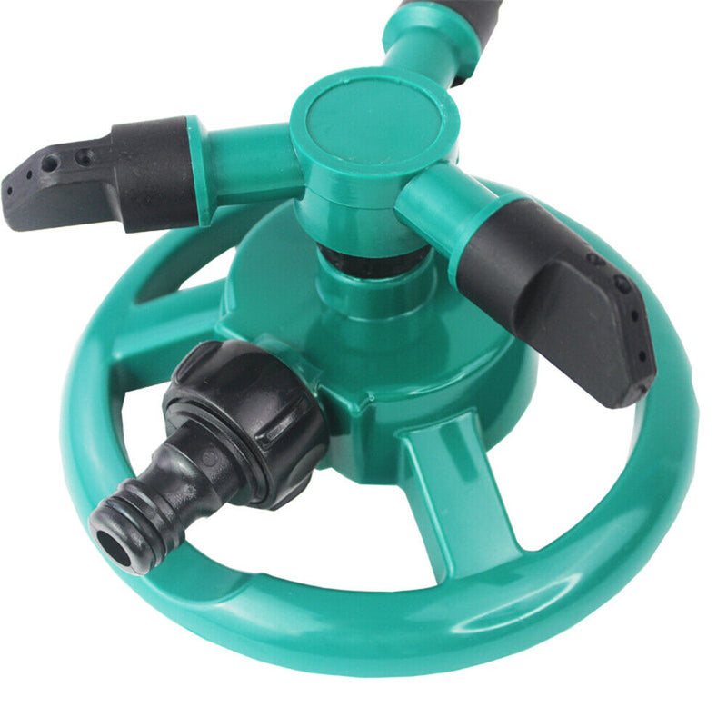 360 Degree Automatic Garden Sprinkler Grass Yard Lawn Watering Irrigation Noz