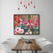 Fence Birds Flowers Oil Paint By Numbers Kit DIY Acrylic Painting on Canvas Arts