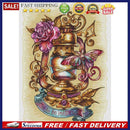 14CT Counted Flower Lantern Embroidery DIY Full Cross Stitch Cotton Thread Ki