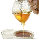Squeeze Bottle Honey Jar Container Bee Drip Dispenser B3I3 Kettle Holder V1T6