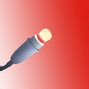 E14 Light Bulb 3W 220V Colorful LED Decorative Light Fridge Lamp (Red) Newly
