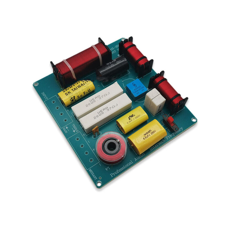 300W 3 Way Hi-Fi Speaker Frequency Divider Crossover Filters